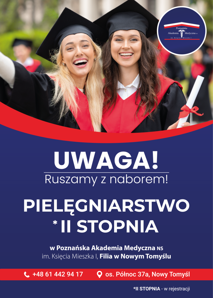 Plakat_A4_Pieleniarstwo II stopnia_Nowy Tomyśl